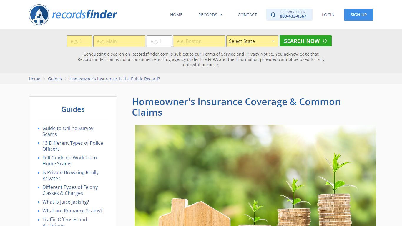 Homeowner’s Insurance, Is it a Public Record? - RecordsFinder